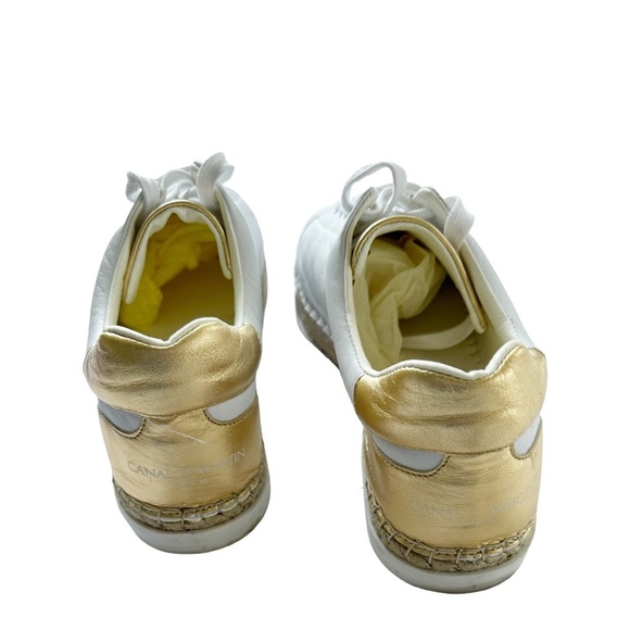 Canal St. Martin • Leather Eapadrille Sneakers - Picture 6 of 14